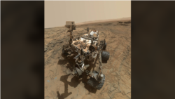 Одно из многочисленных селфи марсохода Curiosity