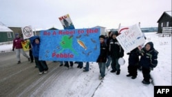 Дети инуитов против шахты Пеббл