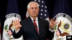 State Department Tillerson