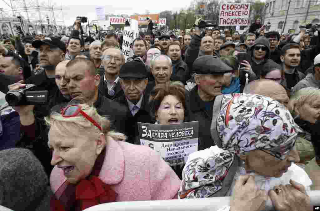 Митинг оппозиции в Москве, 6 мая